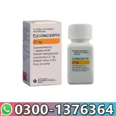 Concerta 27mg for Child In Pakistan 